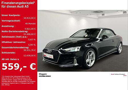 Audi A5 Cabriolet 40 TFSI S-tronic LED NAV AreaView advanc
