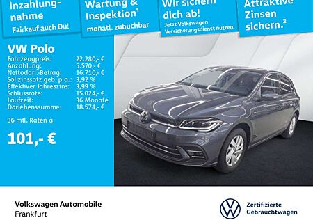 VW Polo Volkswagen 1.0 TSI DSG Style Navi IQ.Light DAB+ FrontA
