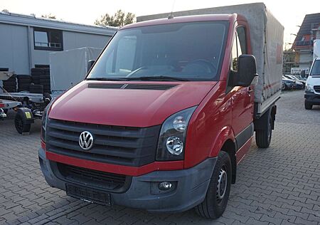 VW Crafter Volkswagen 35 kurz L1 2,0 TDI Pritsche + Plane KLIMA 1. Hand