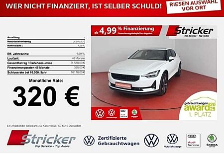 Polestar Polestar 2 gebraucht kaufen Polestar 2 Long Range Dual Motor 320,- ohne Anzahlung Plus P