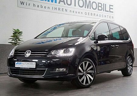 VW Sharan Volkswagen 2.0 TDI DSG 4MOT Highline Leder Navi 7Sit