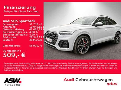 Audi SQ5 3.0TDI NAVI MATRIX STANDHZ B&O AHK