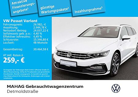 VW Passat Variant Volkswagen 2.0 TDI R-Line Navi LED Kamera Al