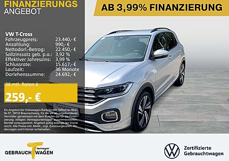 VW T-Cross Volkswagen 1.0 TSI DSG R-LINE LED VIRTUAL NAVI LM18