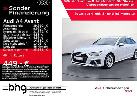 Audi A4 35 TFSI S tronic S line Leder AssistTou