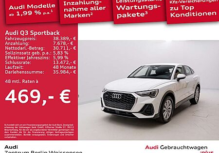 Audi Q3 40 TFSI S-TRO*QUA*LED*RFK*STAND*ACC