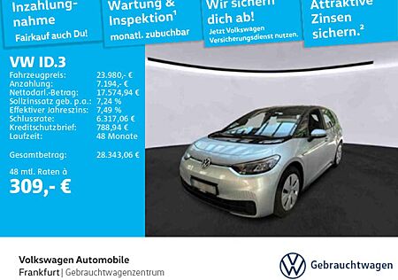 VW ID.3 Volkswagen Pro Performance Navi LED Heckleuchten Spurh