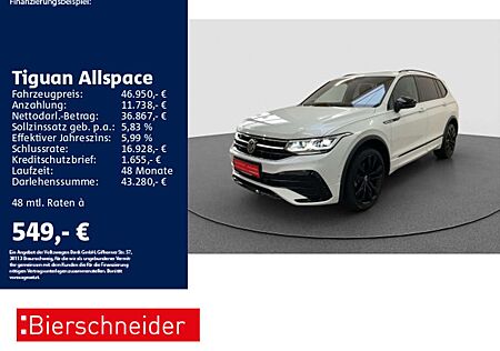 VW Tiguan Allspace Volkswagen 2.0 TSI DSG 4Mo R-Line Black AHK