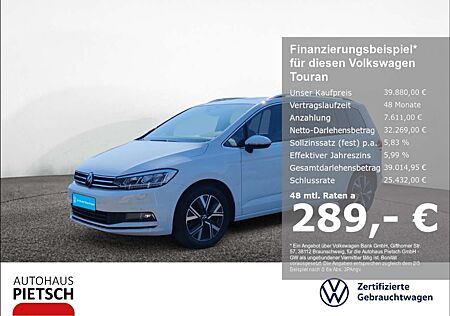 VW Touran Volkswagen 2.0 TDI Highline AHK Pano Kamera Keyless