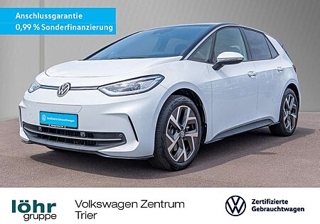 VW ID.3 Volkswagen Pro Wärmepumpe, Area-View, IDN