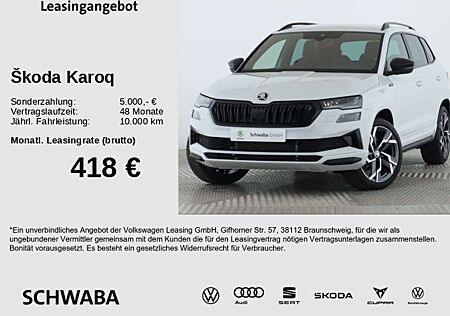 Skoda Karoq Sportline 2,0 TSI 4x4 *LED*AHK*ACC*R-KAM*