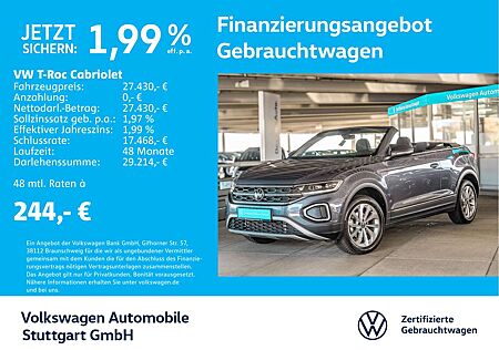VW T-Roc Volkswagen Style 1.5 TSI Navi LED ACC PDC