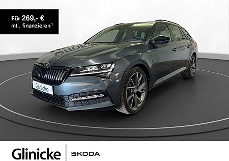 Skoda Superb Combi 1.4 iV Sportline AHK Pano LED LM 19