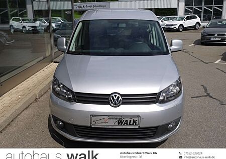 VW Caddy Volkswagen 1.6 TDI DSG Rollstuhlrampe+Luftfahrwerk