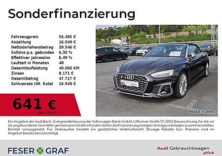 Audi S5 Cabriolet TFSI Navi,Leder,Matrix,R-Kamera,19"