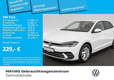 VW Polo Volkswagen 1.0 TSI Style IQ.Light IQ.Drive Navi ParkAs