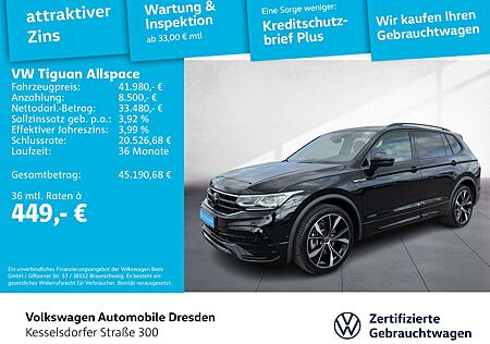 VW Tiguan Allspace Volkswagen 2.0 TSI DSG 4M R-Line Kamera ACC