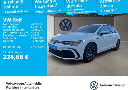 VW Golf Volkswagen VIII 1.5 eTSI DSG R-Line Navi AHK LED Heckl