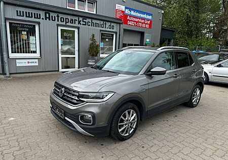 VW T-Cross Volkswagen Style RFK°SITZH°TEMPOM°T-LEDER°TÜV NEU!