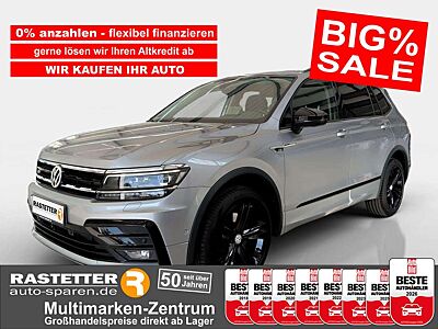 Volkswagen Tiguan Allspace TDI DSG 4M Highline R-Line Black+19Z+AHK+Matrix+Na