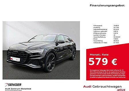 Audi Q8 gebraucht kaufen Audi Q8 S line 50 TDI quattro Matrix Pano B&O AHK