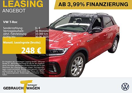 VW T-Roc Volkswagen 2.0 TDI DSG R-LINE BLACKSTYLE ST.HEIZ AHK