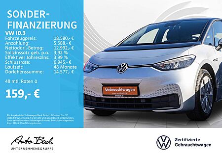 VW ID.3 Volkswagen Pure Performance Automatik Navi LED EPH DAB