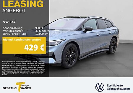 VW ID.7 Volkswagen Tourer PRO S BLACK PANO WÄRMEP. AHK PRIVACY