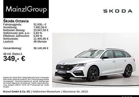 Skoda Octavia Combi RS 2.0 TDI DSG HUD PDC Matrix SHZ