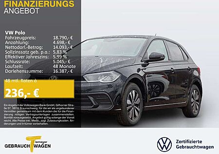 VW Polo Volkswagen 1.0 TSI MOVE CLIMATRONIC LED KAMERA