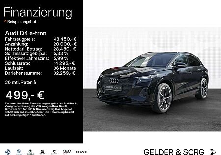 Audi Q4 e-tron 50 qu. S line *Matrix*AHK*Sonos*ACC*Pa