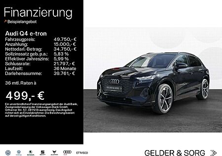 Audi Q4 e-tron 50 qu. S line *Matrix*AHK*Sonos*ACC*Pa