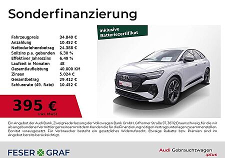 Audi Q4 e-tron Sportback 50 S Line Matrix,Navi,Leder