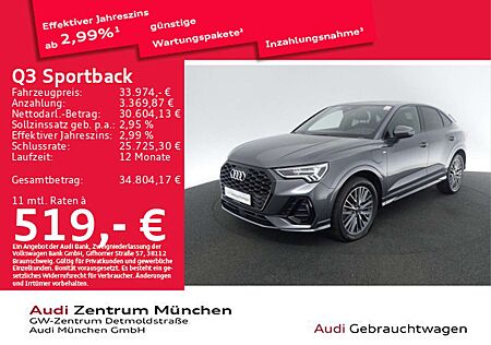 Audi Q3 45 TFSI e S tronic S line SONOS/Nav