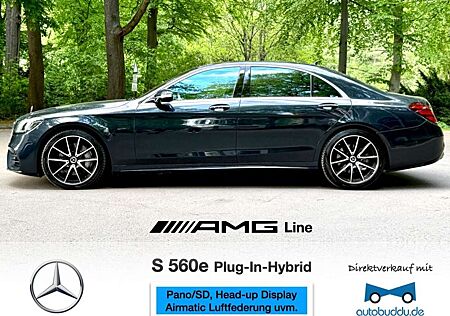 Mercedes-Benz S 560 S560e L AMG Line *Pano/SD, Head-up, Airmatic*