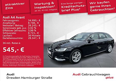 Audi A4 35 TFSI Advanced Navi Leder S tronic