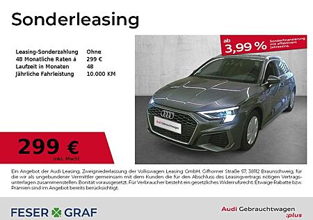 Audi A3 S line 30 TFSI S tronic Matrix Shz App