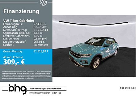 VW T-Roc Volkswagen 1.5 TSI OPF DSG Style