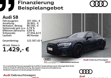 Audi S8 *PANO*StdHz*MATRIX*HuD*B&O*AHK*360°*
