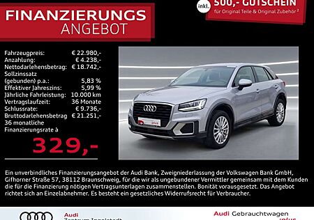 Audi Q2 35 TFSI LED NAVI Leder 2x PDC DAB GRA Design