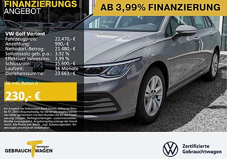 VW Golf Variant Volkswagen 1.0 TSI LIFE LED NAVI STDHZG LM16