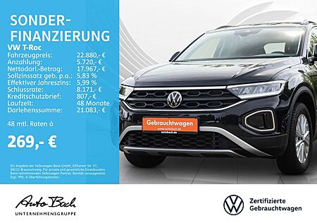 VW T-Roc Volkswagen 1.0TSI "Life" Navi LED Climatronic Sitzhzg