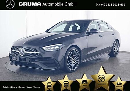 Mercedes-Benz C 300 d AMG+AHK+Distr+Burmester+KeyGo+HeadUp+19"