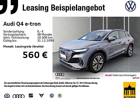 Audi Q4 e-tron gebraucht kaufen Audi Q4 e-tron 35 Adv. *Opt.-Schwarz+*Assist+*R-CAM*