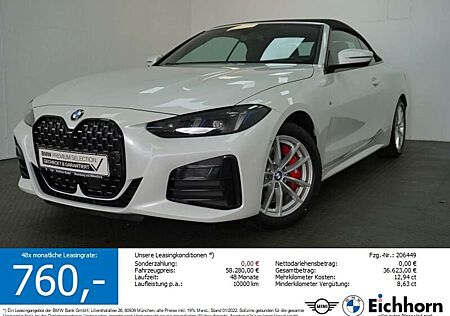 BMW 430 i xDrive Cabrio M Sportpaket Pro STANDHEIZUNG