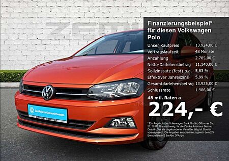 VW Polo Volkswagen 1.0 TSI DSG Comfortline SHZ Rückfahrkam. Notbremsa