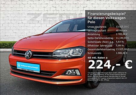 VW Polo Volkswagen 1.0 TSI DSG Comfortline SHZ Rückfahrkam. Notbremsa