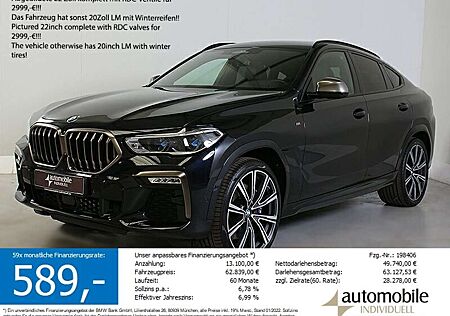 BMW X6 M 50d AHK Laser ACC HuD DAB Standheizung Hifi