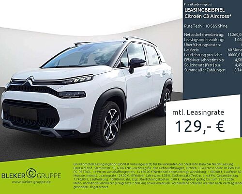Citroen C3 Aircross PureTech 110 S&S Shine