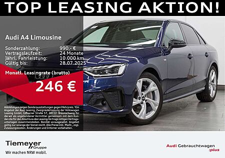 Audi A4 40 TFSI S LINE MATRIX KAMERA HuD SI